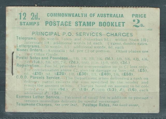 Image of Australia SG SB25ab UMM British Commonwealth Stamp